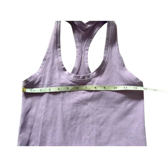Lululemon Cool Racerback II Tank Lilac or Rose Quartz Women Size 4 - 6 W1AASS - Picture 7 of 10